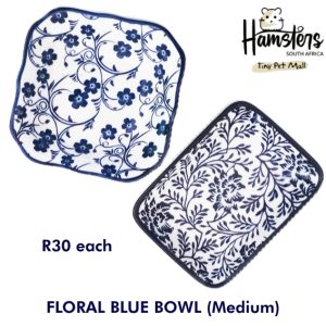 Blue Floral Bowl (medium)