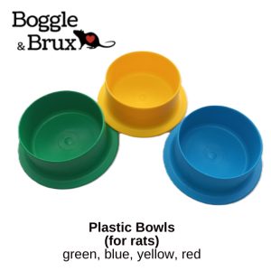 Plastic Bowls (Rats)