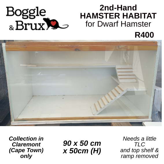 2nd Hand Hamster Habitat (Dwarf Hamster)