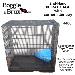2nd-Hand XL Rat Cage