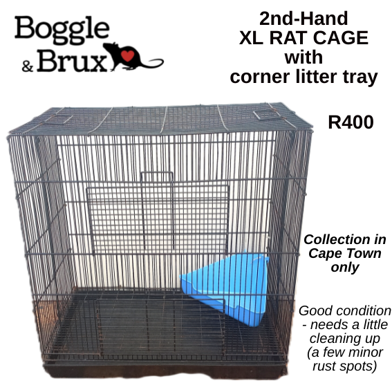 2nd-Hand XL Rat Cage