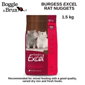 Burgess Excel Rat Nuggets 1.5kg